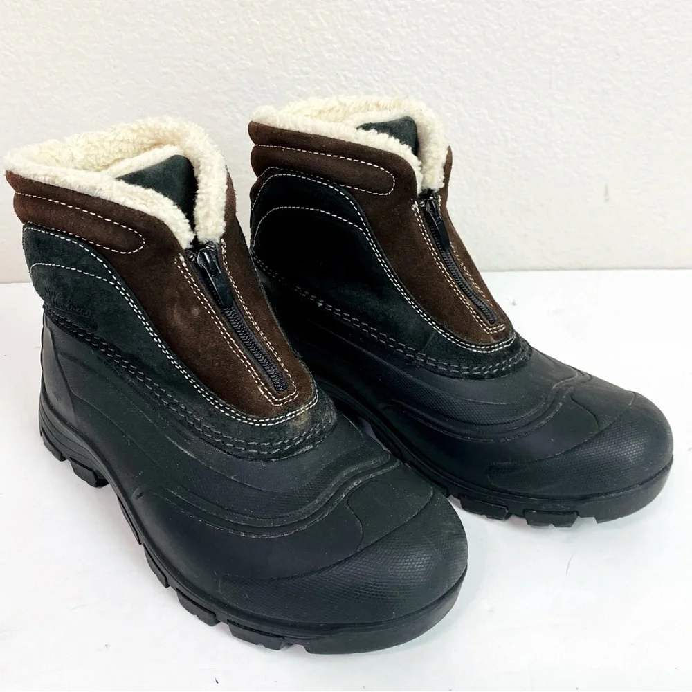 Woolrich Buckwa Suede Waterproof Snow Boots Size 11